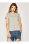 Signature Embroidered Logo Organic Cotton Women's T-Shirt - 6