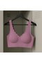 Sports Bra Lightweight Seamless No Trace Laser Cut Gatherer Stretchy Bra - 6