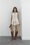 Stone Color Greta Linen Vest - 3