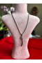 Silver Stainless Steel Necklace with Zulfiqar Figure - Bracelet Gift - 4