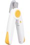 Pet Nail Clippers, Ergonomic Portable Cat Dog Nail Trimmer, Orange and White, Safe Guillotine - 2