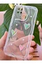 Redmi 10C/Poco C40 Case 3D Heart Pearl Design Patterned Silicone Cover with Camera Protection - 3