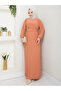 Women's Seasonal Belted Length Pleated Candy Fabric Dress - 3