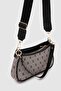 Farme Monogram Baguette and Crossbody Bag Gray - 3