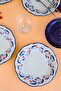Plate House Porcelain Tulip Fulya Pasta Set with Rim 21cm 4 Persons 4 Pieces Fly4Ptprs1157 - 3