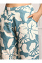 Floral Printed Cotton Blazer and Trousers Co-Ords - 3