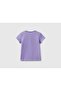Girl's Glitter Logo Printed T-Shirt - 2