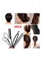 Set of 5 Hair Styling Combs - 2
