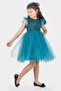 Girl Rz Lace Dress Sb546 Blue - 2