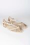 Genuine Leather Detailed Ankle-Strap Casual Women's Sandals - 4