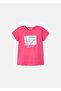 Girl's Printed T-Shirt Pink 3014