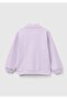Baby Girl Zippered Sweatshirt - 2