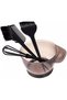 5PCS Hair Dye Color Kit Hair Dye Color Brush and Bowl Set Ear Caps Dye Mixer Hair Tint Dying Color - 3
