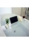 Adjustable Acrylic Bathtub Tray (68-78cm) with Wine/Book Holder - Non-Slip Bath Caddy