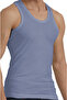 Platinum Collection 100% Cotton Men's Vest Tank Top Undershirt Sleeveless 3 Pack - 2