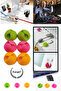 Adhesive Cable Fixer Organizer 6-Pack Organizes Cables Fits Any Cable Import