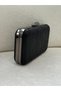 -Black Glitter Line Evening Dress Bag - 2