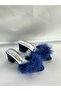 Feathered Bride Slippers - 4