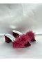 Feathered Bride Slippers