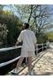 Büyük Beden Kimono & Şort Örme Takım - 5