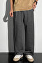 Baggy Adjustable Long Sweatpants Black/Grey/Anthracite - 3