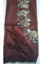 Handmade Crochet Embroidered 2-Edge Embroidery Writing/Crochet Embroidery/Vintage/Dowry Yemeni/85X85/Reyyan