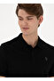 U.S. Polo Assn. Black Men's Polo T-Shirt Past - 2