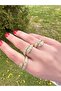 Snake Model Stone Ring - 2