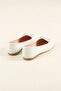Girls' Shoes White Ballet Flats with Bow Detail - 3