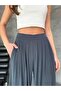 Women's Modal Fabric Loose Loose Cut Trousers - 3