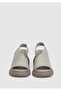 Mink Leather Women's Heeled Sandals - 3