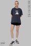 Unisex Crew Neck Haledicem but Which One Printed Cotton Oversize Short Sleeve T-Shirt - 4