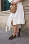 Rubles Women's Brown Real Suede New Generation Shoes