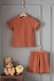 100% Cotton Muslin, Baby, Kids Set, 2 Pieces (T-Shirt + Shorts) - 3