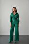 Women's Shirt Collar Loose Leg Jumpsuit (Original Visual and Video Used) - 6