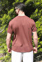 Men's Regular Modal Fabric Silky Textured Wrinkle-Free Basic T-Shirt - 4