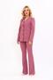 Men's Collared Vest Jacket & Spanish-Cut Trousers - Rose - 1076530 - 2