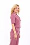Men's Collared Short Jacket-Rose - 1053100 - 2