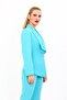 American Collar Classic Jacket-Turquoise - 1029100 - 4