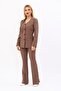 Men's Collared Vest Jacket & Spanish-Cut Trousers - Brown - 1076530 - 5