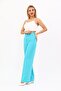 Wide Leg Trousers-Turquoise - 5002100 - 4