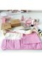 Wooden Beauty Salon Toys for Girls, Make Up Set Toy Gift,Wooden Makeup Kit for Toddlers - 6
