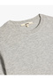 Regular Fit Short Sleeve Crew Neck Cotton Basic T-Shirt - 3
