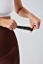 Ribbed Flared Leg High Waist Stretchy Recovery Maternity Leggings - 6