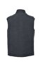 Men's Smoked Gray Stand Collar Cashmere Vest - 4