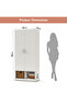 Modern 2 Door Wardrobe with Multiple Shelves - 6