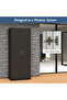 2 Door Full Height Cabinet, Modern Storage Solution With 4 Shelves - 5