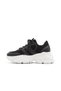 OPEN BLACK LOW TOP SNEAKER for WOMENS - 3