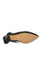 Classic Black Braided Heeled Shoes Women's High Heels - 5