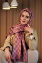 Checkerboard Patterned Shawl